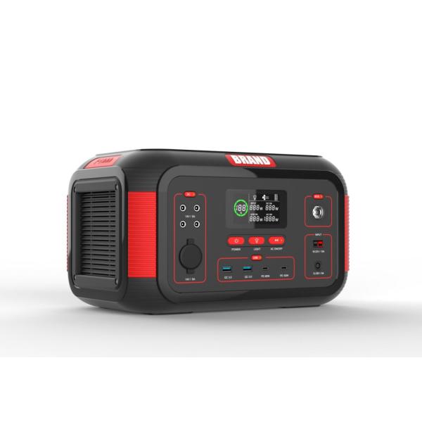 USB 1000W 22.2V 36.4ah Recargable Estación de energía solar portátil para el hogar al aire libre