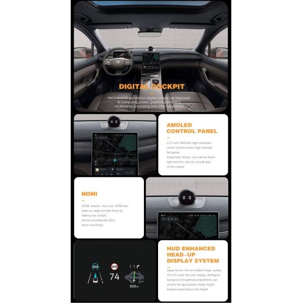 Electric High Speed EV Cargo Vehicle 2023 Model 485KM 255/50 R20 with Single-Speed Transmission and 4912*1987*1720 Size