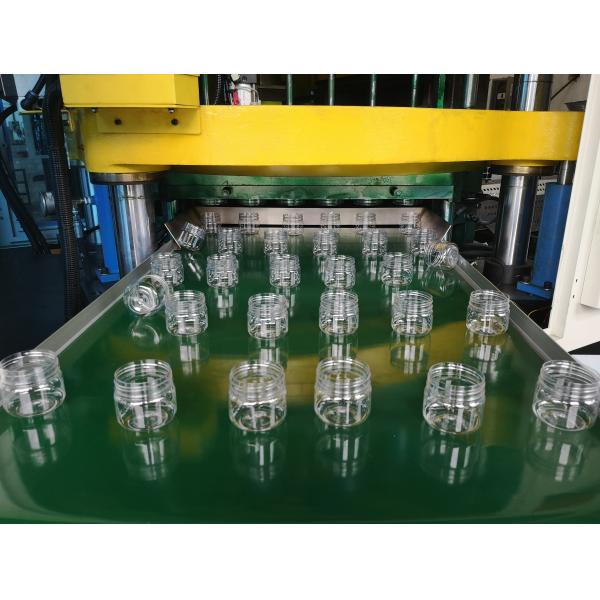 Small Plastic PET Wide Mouth Jar One Step Injection Stretch Blow Molding Machine