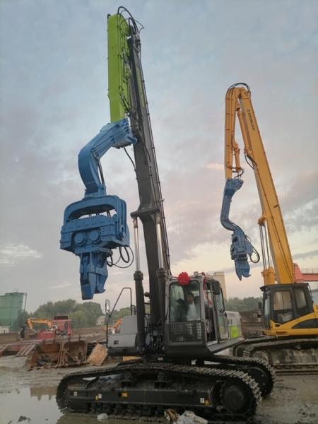 1700kg Excavator Vibro Hammer For 10 Meter Pile Driving