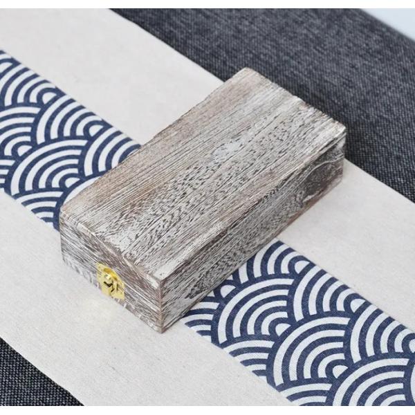 Настраиваемая многоцветная паулоwnia твердая деревянная ювелирная коробка для хранения подарков