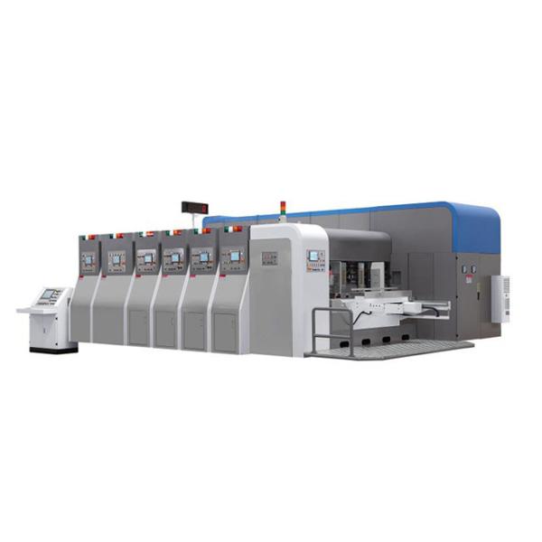 Рифленое машины Gluer папки Flexo коробки автоматическое - доска делая завод