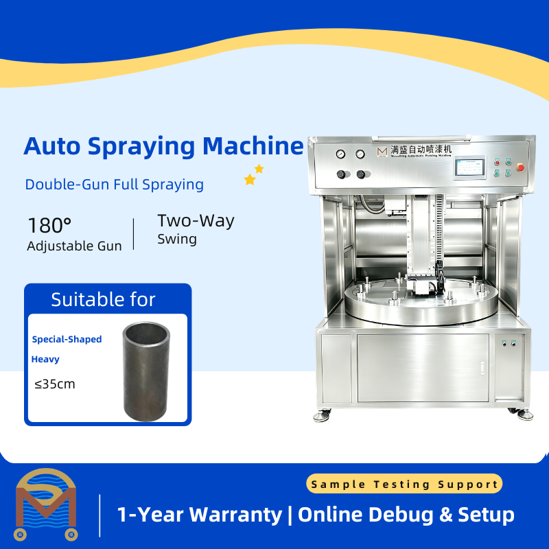 Intelligent Spray Painting Equipment, Automatic Coating Machine for Metal Pipe