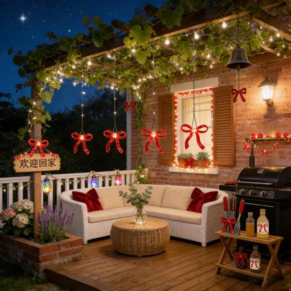 Battery Operated LED String Lights with Warm White Light, Low Power Consumption, and IP65 Waterproof for Indoor & Outdoor Decor