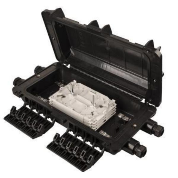 500mmx230mmx110mm IP68 Fiber Optic Waterproof Outdoor Box 12-48 Cores Distribution Box
