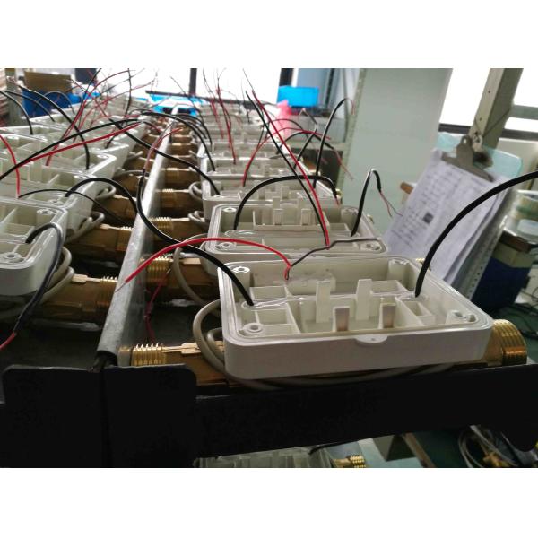 RS - 485 Class B Hot Water Meter For Energy Management Brass Body DN25