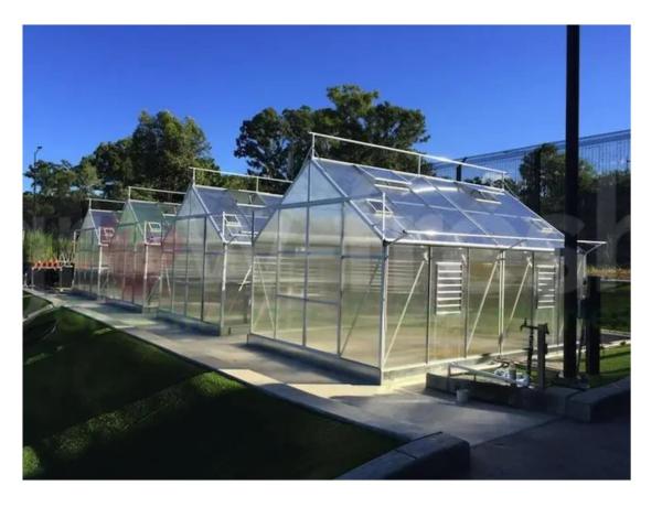 Large Polycarbonate Sheet Greenhouse Thickness 2mm-20mm