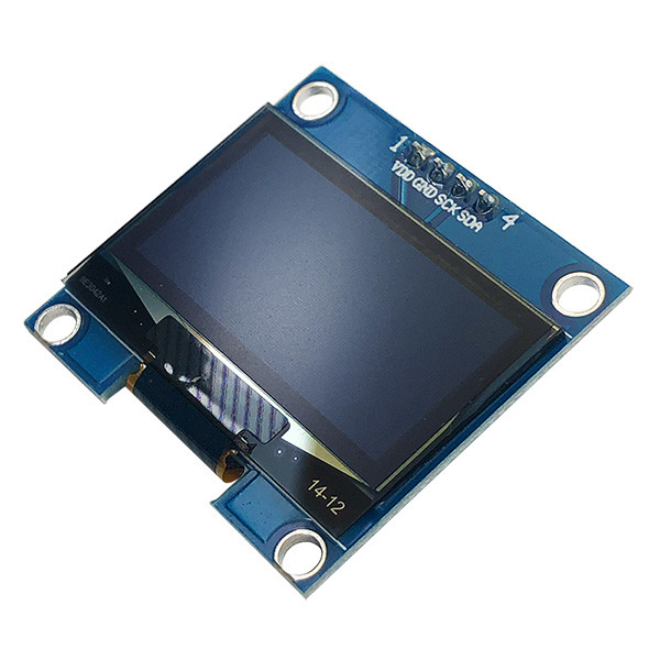 Пассивный дюйм I2C OLED матрицы 1,3 показывает штыри PCB 4 COG 128x64