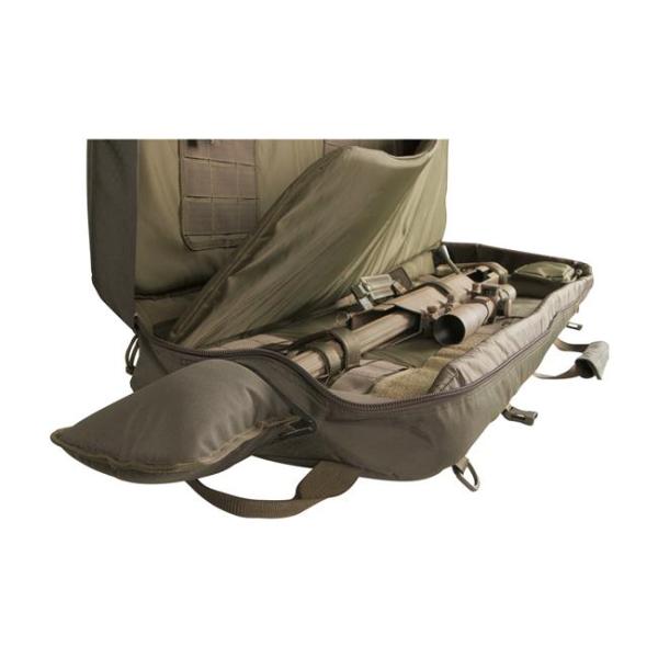Detachable Carrying Strap Double Rifle Case , 35 L Volume Gun Carrying Bag