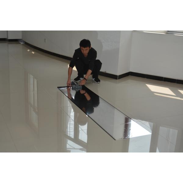 G007 Metalized plastic sheet for lifting a trail of dust footprint