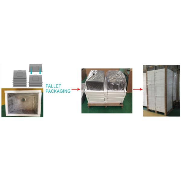 Раковины шара нержавеющей стали 304 структура звукоизоляции коммерчески двойной качественная