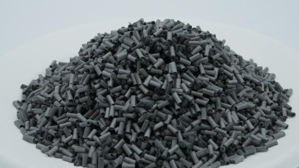 Material de plásticos condutores de aço inoxidável da fibra comprimento de 4mm - de 10mm