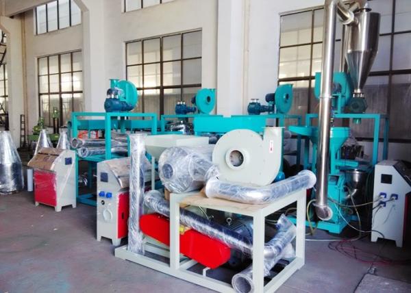 Energy Saved Wood Crushing Machine , Wood Shredder Machine With Suction Device