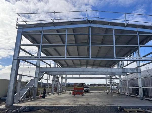 Prefabricated Steel Truss Roofing Building Materials for Industrial Use