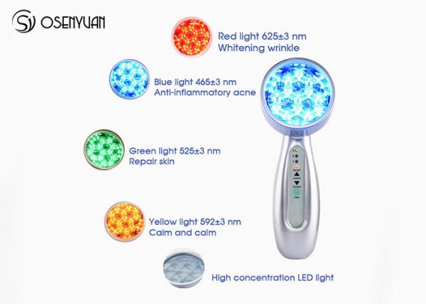Home Use Photon And Ultrasonic Beauty Device Galvanic Ion Spa Skin Rejuvenation
