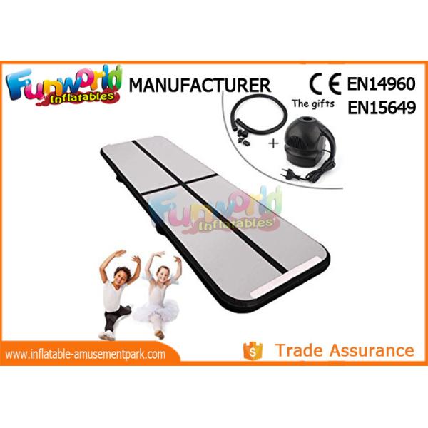 Подгонянная раздувная гимнастика циновки воздуха с свободным насосом/печатанием Силкинг