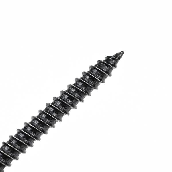 Black Ruspert Coated Stainless Steel Hex Flange Head Drywall Screws With Epdm Washer