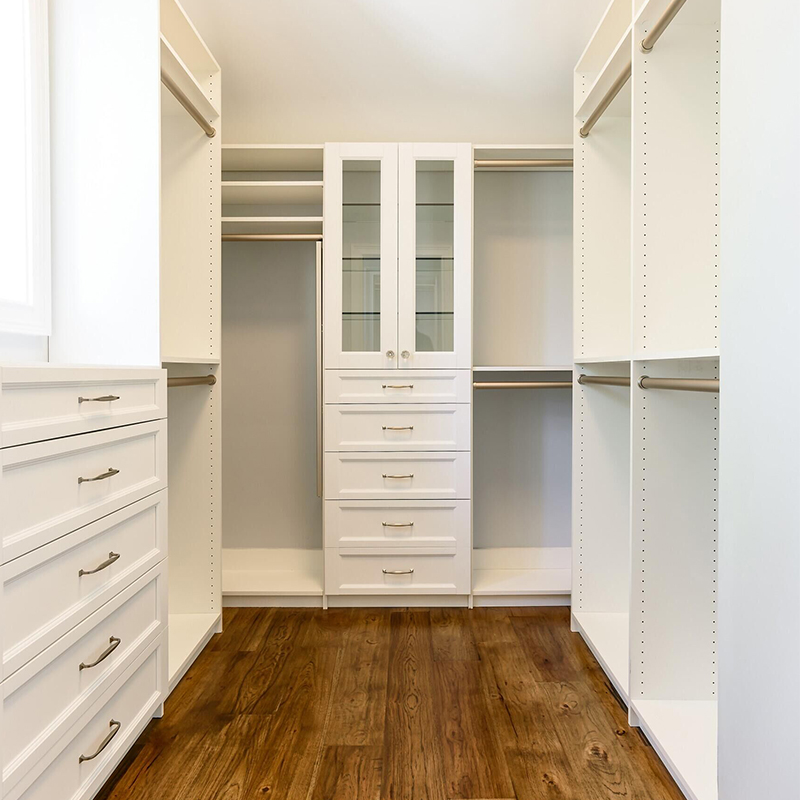 2024 Modern Furniture Bedroom Wardrobe Closets with Moisture Resistance in Wooden