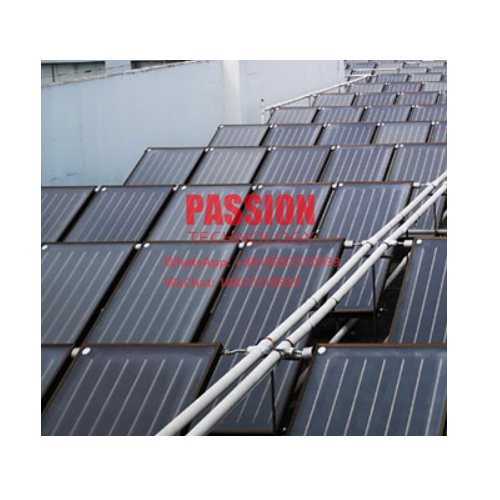 Split Pressurized Solar Water Heater Flat Plate Collector Flat Panel Thermal Collector Solar Water Heating System