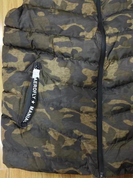 Light Mens Puffer Vest 3xl Big And Tall Camo Puffy Vest 100 Polyester