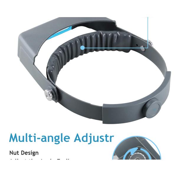 Бинокулярные стеклянные аксессуары ювелирных изделий оборудуют носить головы чтения объектива увеличителей двойной