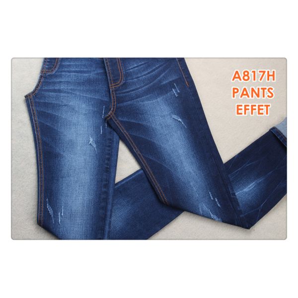 Hot Sell Item 11oz Super Dark Blue Denim Fabric Jacket Ripped Jeans for Men Buy From China