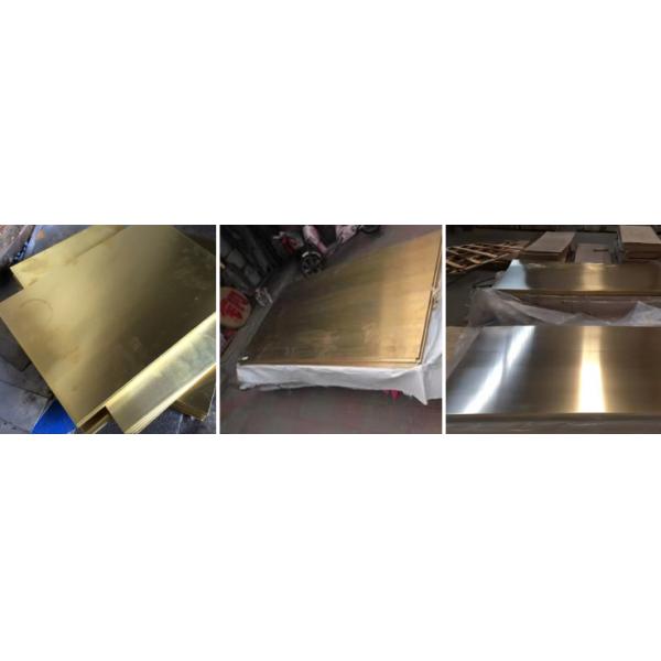 Revestimiento de espejo en rodillo de placa de latón de 1 mm 2 mm 3 mm 4 mm 6 mm