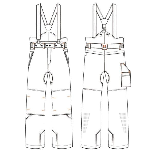 Прозодежды Bib цепной пилы Multi слоя защитной одежды цепной пилы анти- отрезанные