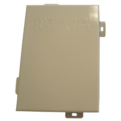 Forme de panneau en aluminium personnalisé résistant à la corrosion pour revêtement de mur / décoration