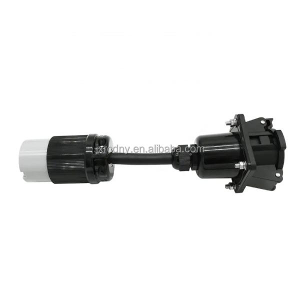 Female Socket J1772 to NEMA 15-20 Plug Electric Vehicle Charging with RDC EV Adapter