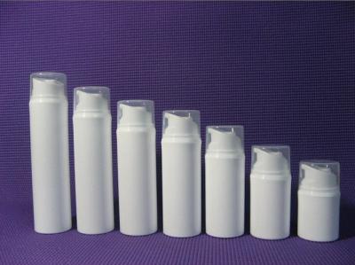 Garrafa cosmética mal ventilada dos PP da forma profissional do cilindro com 15ml, 30ml, capacidade 50ml