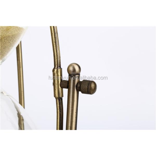 Надутая винтажная минута часов 5 песка часов - мельчайший стиль народного искусства 60