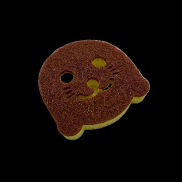Eco-Friendly Wood Pulp Honeycomb Sponge for Kitchen & Bath