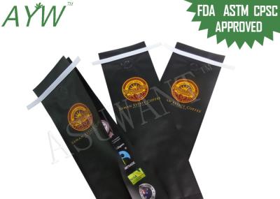 sacos de café 500G à terra pretos, saco da embalagem do café para o café Roasted de Malásia