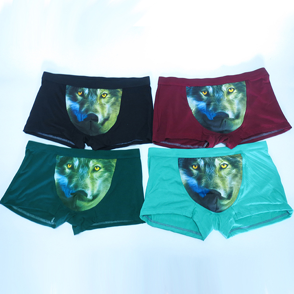 2016 Jinniuladi Fashion sexy cotton model Men's boxers special large underwears