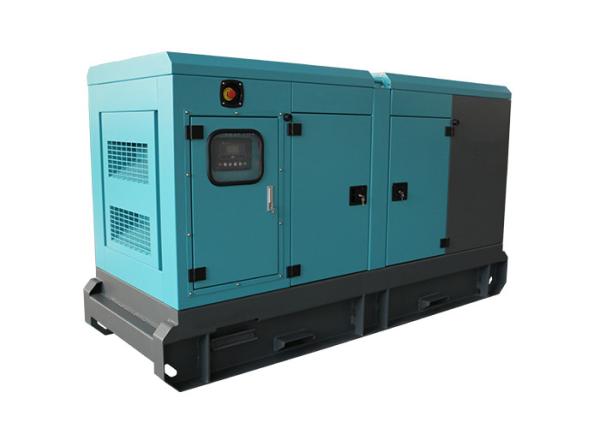 Tipo silencioso 62.5kva dos geradores diesel trifásicos de 50kw Cummins de baixo nível de ruído