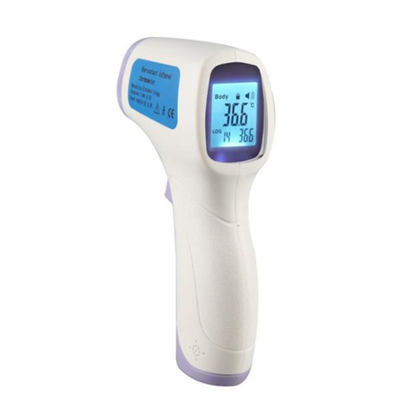 8 - 14μm Wavelength Infrared Forehead Thermometer 0.5s Fast Read For Baby / Adult