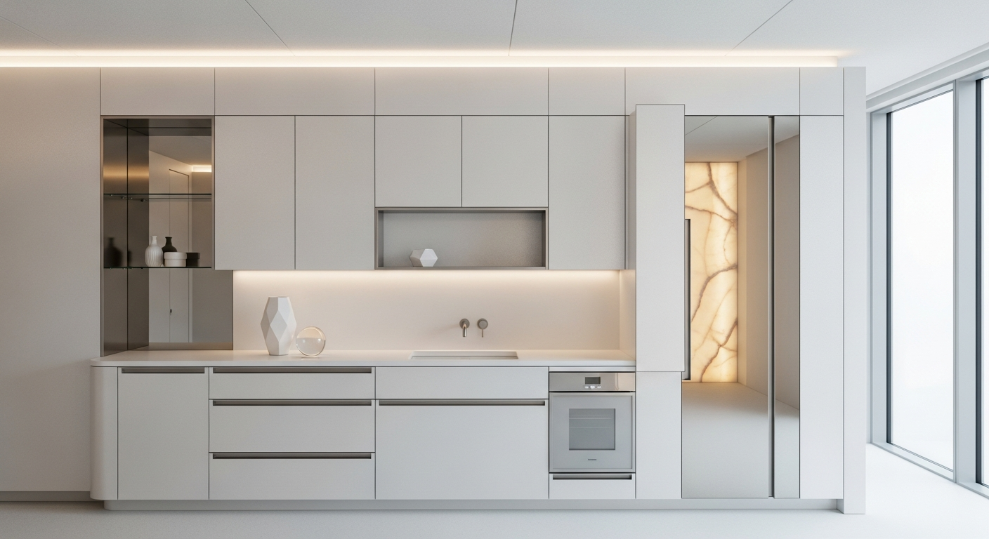 Luminous Pearl Partition Panel in 304 Stainless Steel