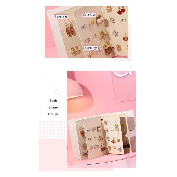 19*14*4.5cm Portable Travel Jewelry Case