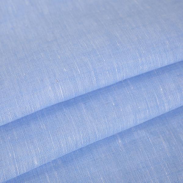 Wholesale Factory Supply Hot-selling Wear Soft Yarn Dyed Pure Linen Women and Men Fabric for Clothing