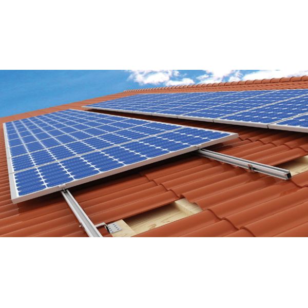 Tile Roof Solar Panel Mounting System with L Foot Bracket