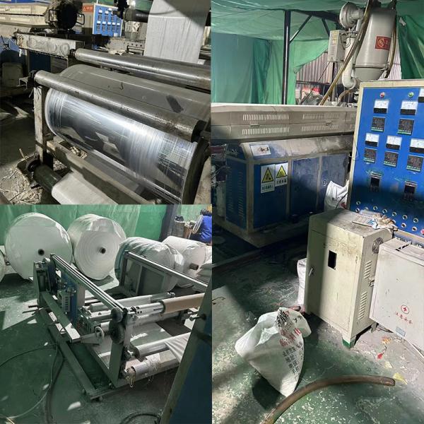 Plastic Woven Bag Used Extrusion Lamination Machine For Chemical Fertilizer Grain Cement Bag