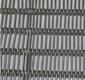 Цепь блокировки конвейерной ленты ячеистой сети нержавеющей стали 304