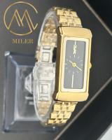 Montres de poignet en acier inoxydable à bande de quartz pour femmes 3ATM étanche