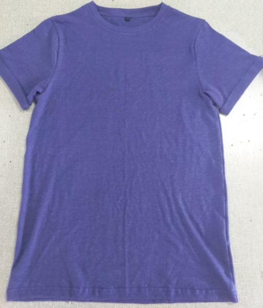 Fashionable Organic Cotton And Hemp Clothing , Plain Hemp Shirts Short Sleeve