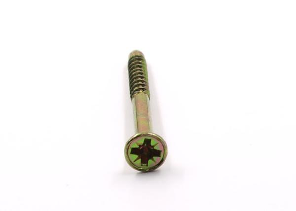 Pozidrive Flat Cap Head Nails Screw Mild Steel Material Used With Plastic Anchors