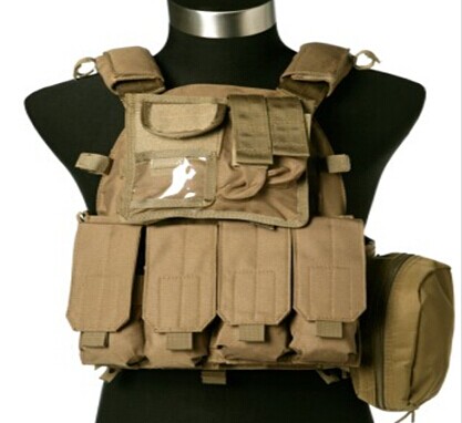 Outdoor Airsoft Bulletproof Paintball Tactical Vest / Body Armor Tactical Vest