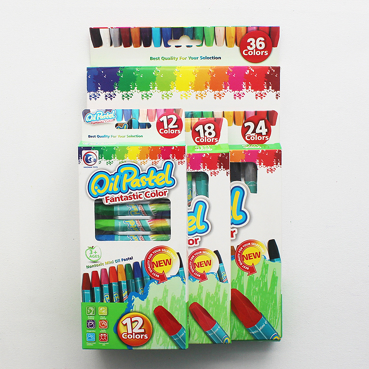 Non-toxic Eco- Friendly Colour High Quality Soft Oil Pastel