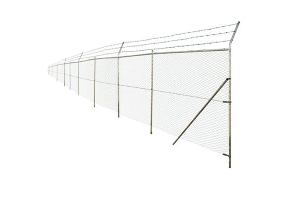 Pvc Security Airport Green Chain Link Fence Middle East Countries Government
