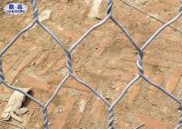 Gaiolas da parede de Gabion/parede de retenção fortes galvanizadas cestas de Gabion